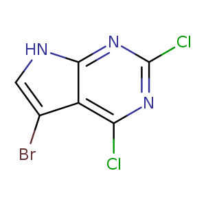5-Bromo-2,4-dichloro-7H-pyrrolo[2,3-d]pyrimidine
