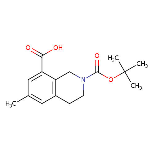 2-[(tert-butoxy)carbonyl]-6-methyl-1,2,3,4-tetrahydroisoquinoline-8-carboxylic acid