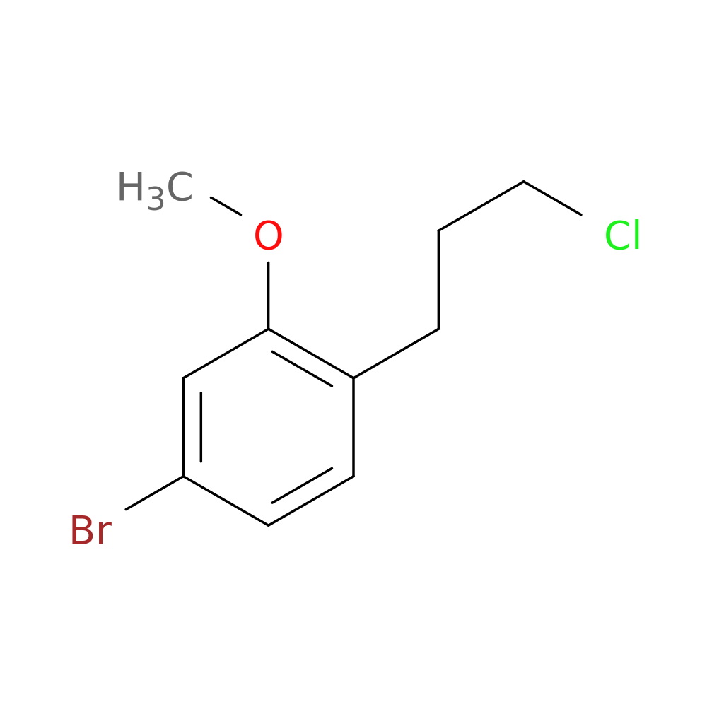 4-bromo-1-(3-chloropropyl)-2-methoxybenzene