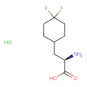(2R)-2-amino-3-(4,4-difluorocyclohexyl)propanoic acid hydrochloride