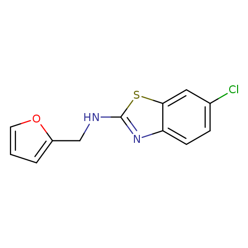 6-CHLORO-N-(2-FURYLMETHYL)-1,3-BENZOTHIAZOL-2-AMINE