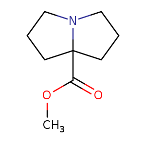 1H-Pyrrolizine-7a(5H)-carboxylic acid, tetrahydro-, methyl ester