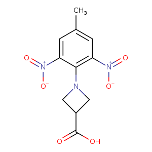1-(4-methyl-2,6-dinitrophenyl)azetidine-3-carboxylic acid