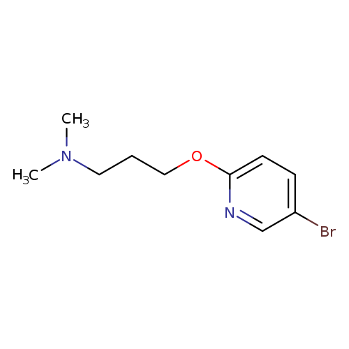 1-Propanamine, 3-[(5-bromo-2-pyridinyl)oxy]-N,N-dimethyl-