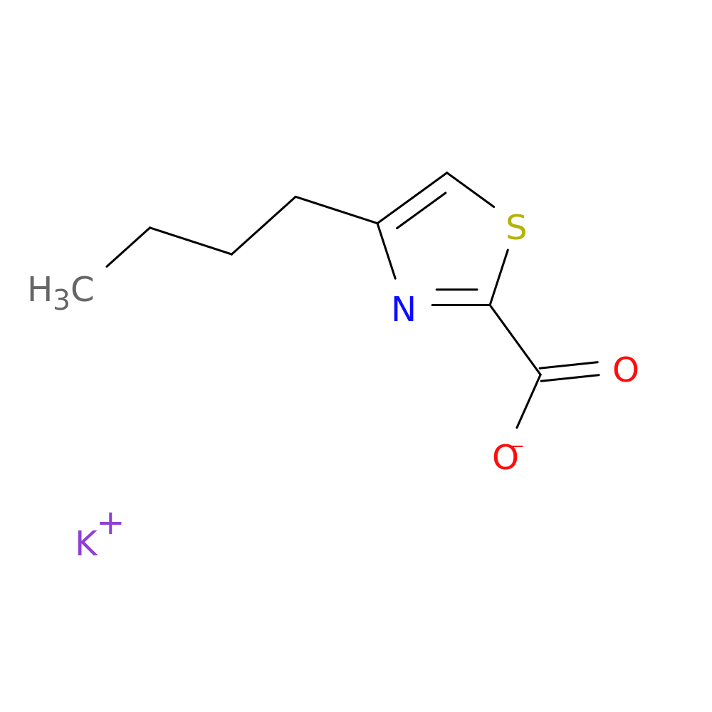 potassium 4-butyl-1,3-thiazole-2-carboxylate