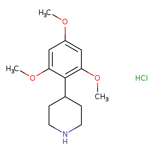 4-(2,4,6-trimethoxyphenyl)piperidine hydrochloride
