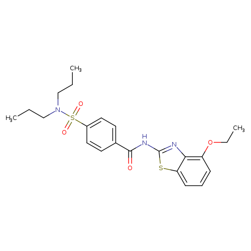4-(dipropylsulfamoyl)-N-(4-ethoxy-1,3-benzothiazol-2-yl)benzamide