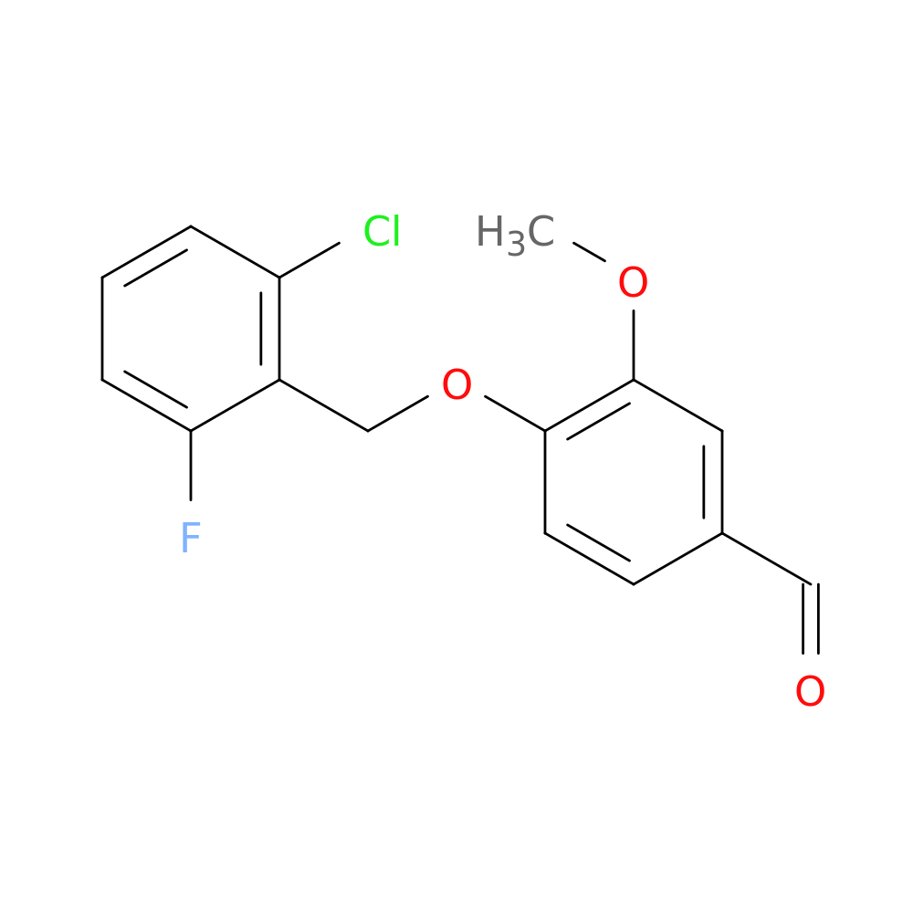 4-[(2-Chloro-6-fluorobenzyl)oxy]-3-methoxybenzaldehyde
