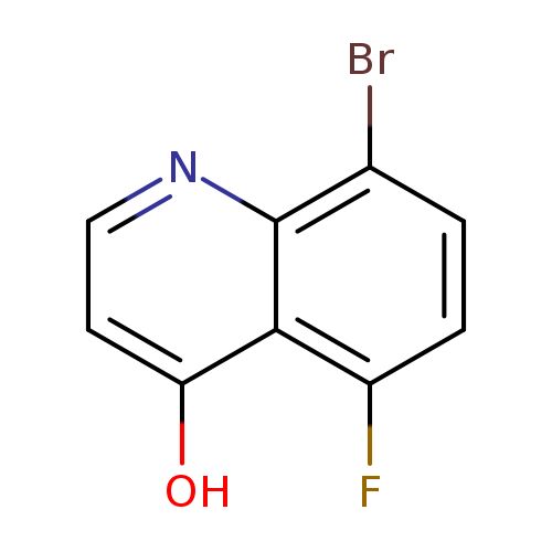 8-Bromo-5-fluoroquinolin-4-ol