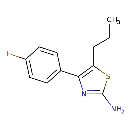 4-(4-Fluorophenyl)-5-propylthiazol-2-amine