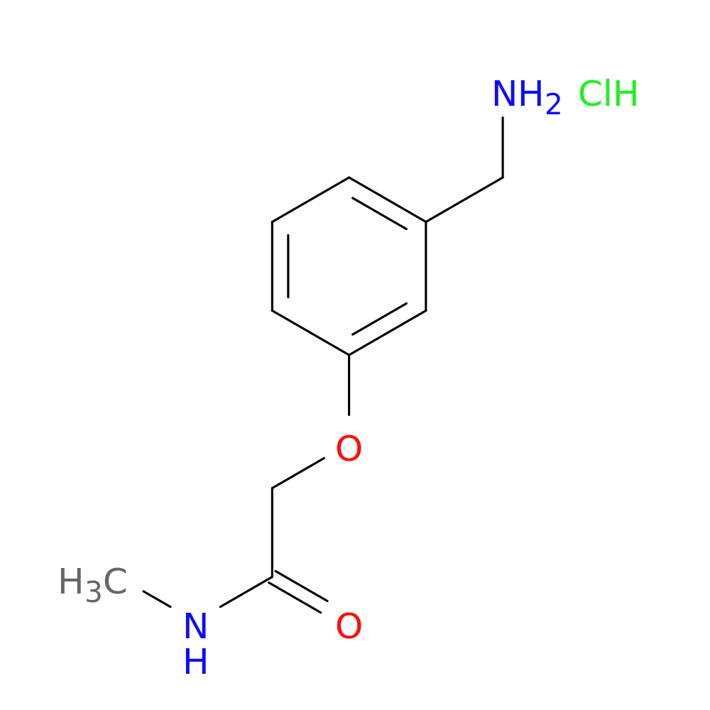 2-[3-(aminomethyl)phenoxy]-N-methylacetamide hydrochloride
