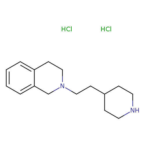 2-(2-(Piperidin-4-yl)ethyl)-1,2,3,4-tetrahydroisoquinoline dihydrochloride