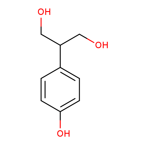 2-(4-Hydroxyphenyl)propane-1,3-diol