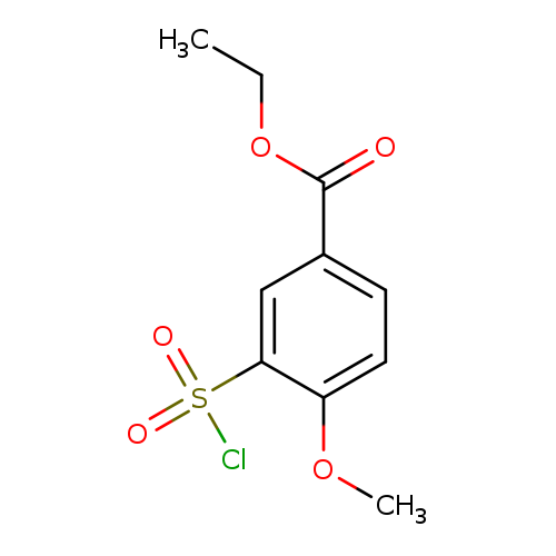 Ethyl 3-(chlorosulfonyl)-4-methoxybenzoate