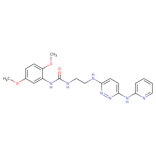 3-(2,5-dimethoxyphenyl)-1-[2-({6-[(pyridin-2-yl)amino]pyridazin-3-yl}amino)ethyl]urea