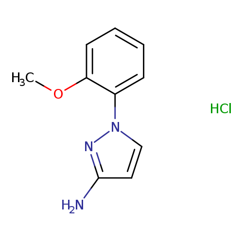 1-(2-methoxyphenyl)-1H-pyrazol-3-amine hydrochloride