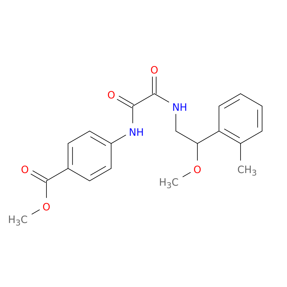 methyl 4-({[2-methoxy-2-(2-methylphenyl)ethyl]carbamoyl}formamido)benzoate