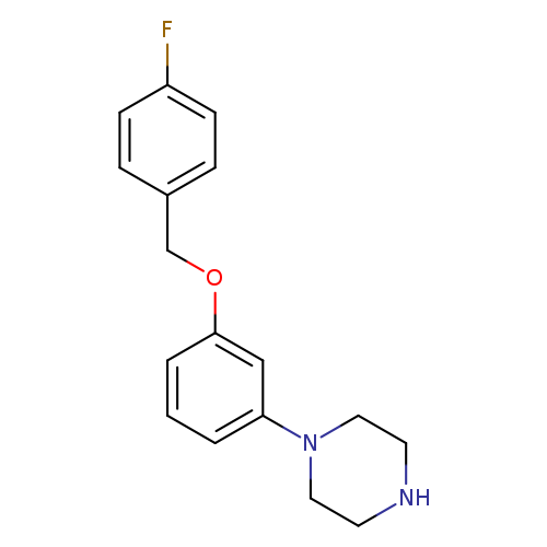 1-{3-[(4-fluorophenyl)methoxy]phenyl}piperazine