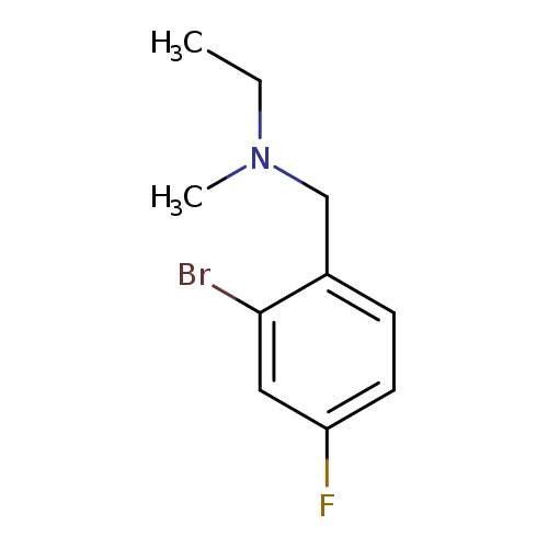 N-(2-bromo-4-fluorobenzyl)-N-methylethanamine