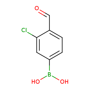 3-Chloro-4-formylbenzeneboronic acid