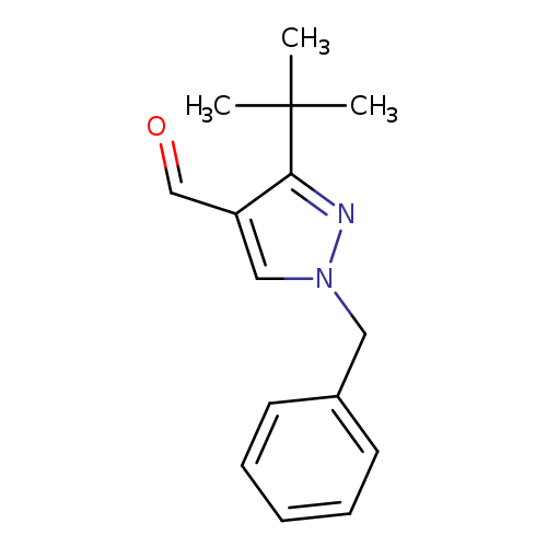 1-benzyl-3-tert-butyl-1H-pyrazole-4-carbaldehyde