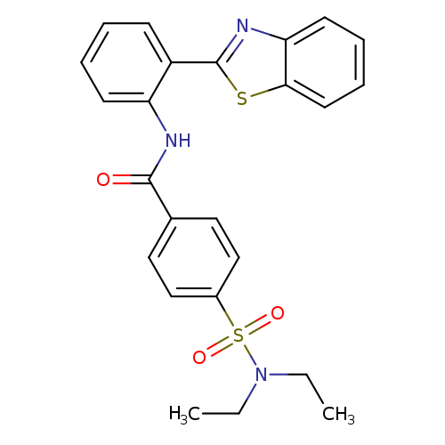 N-[2-(1,3-benzothiazol-2-yl)phenyl]-4-(diethylsulfamoyl)benzamide