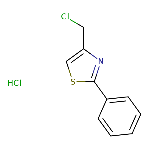 4-(chloromethyl)-2-phenyl-1,3-thiazole hydrochloride