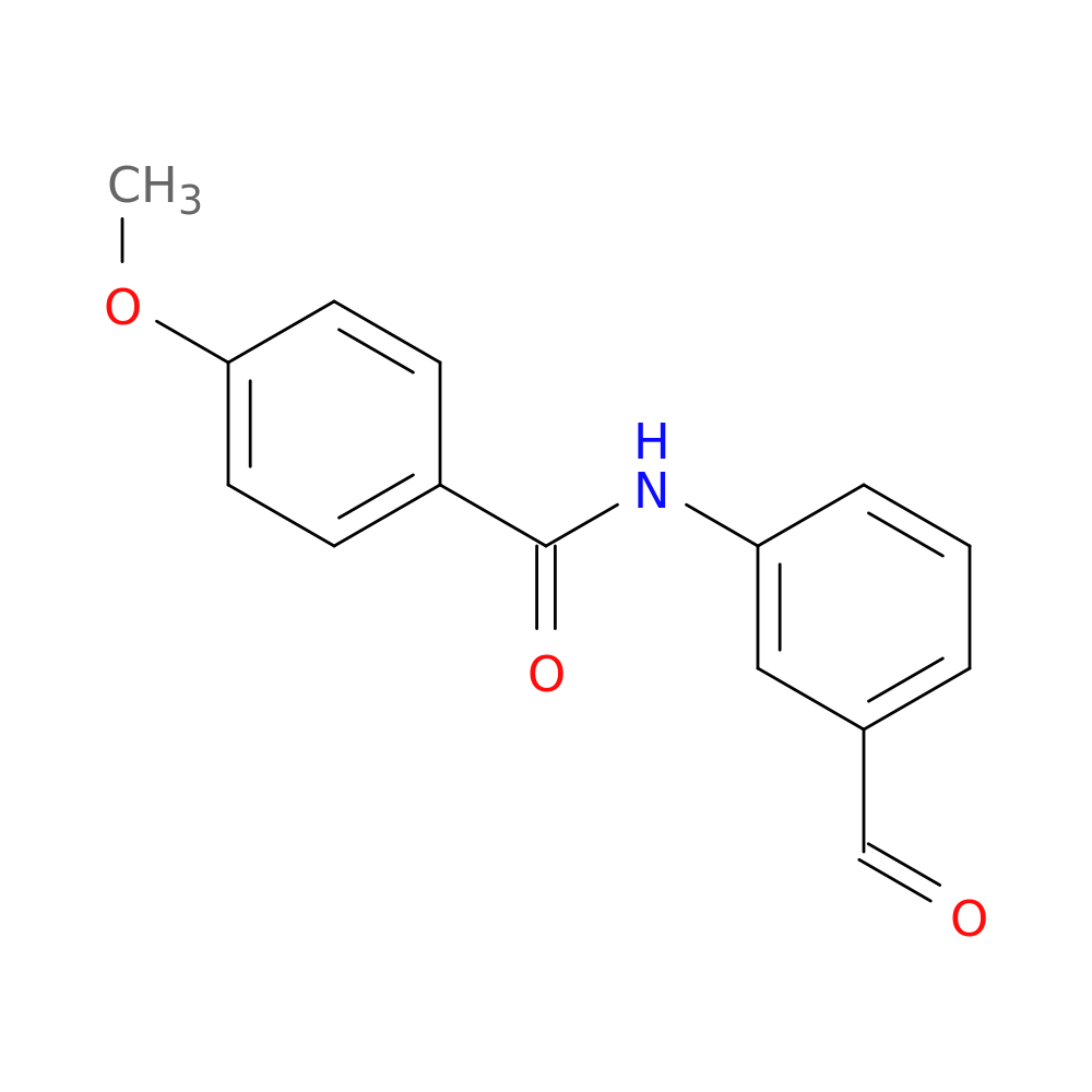 N-(3-Formylphenyl)-4-methoxybenzamide