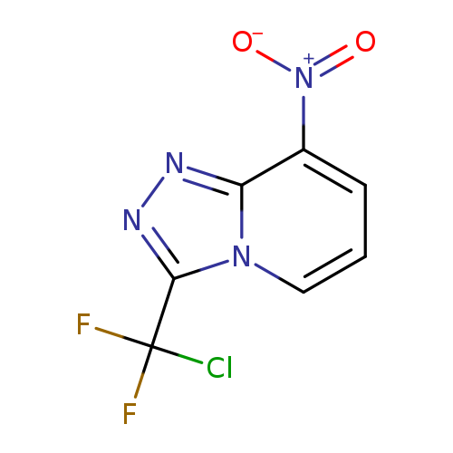 3-(chlorodifluoromethyl)-8-nitro-[1,2,4]triazolo[4,3-a]pyridine
