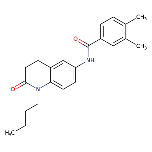N-(1-butyl-2-oxo-1,2,3,4-tetrahydroquinolin-6-yl)-3,4-dimethylbenzamide