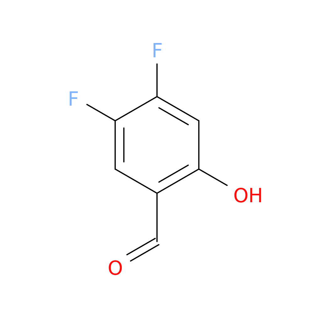 2-Hydroxy-4,5-difluorobenzaldehyde