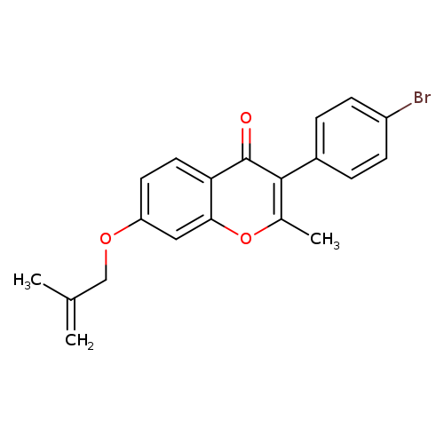 3-(4-bromophenyl)-2-methyl-7-[(2-methylprop-2-en-1-yl)oxy]-4H-chromen-4-one