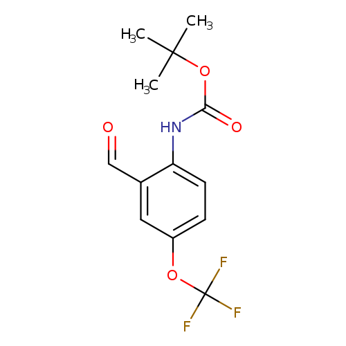 tert-Butyl 2-Formyl-4-(trifluoromethoxy)phenylcarbamate