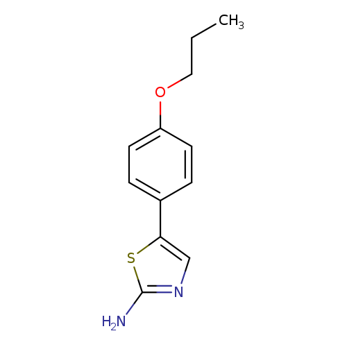 5-(4-Propoxyphenyl)thiazol-2-amine