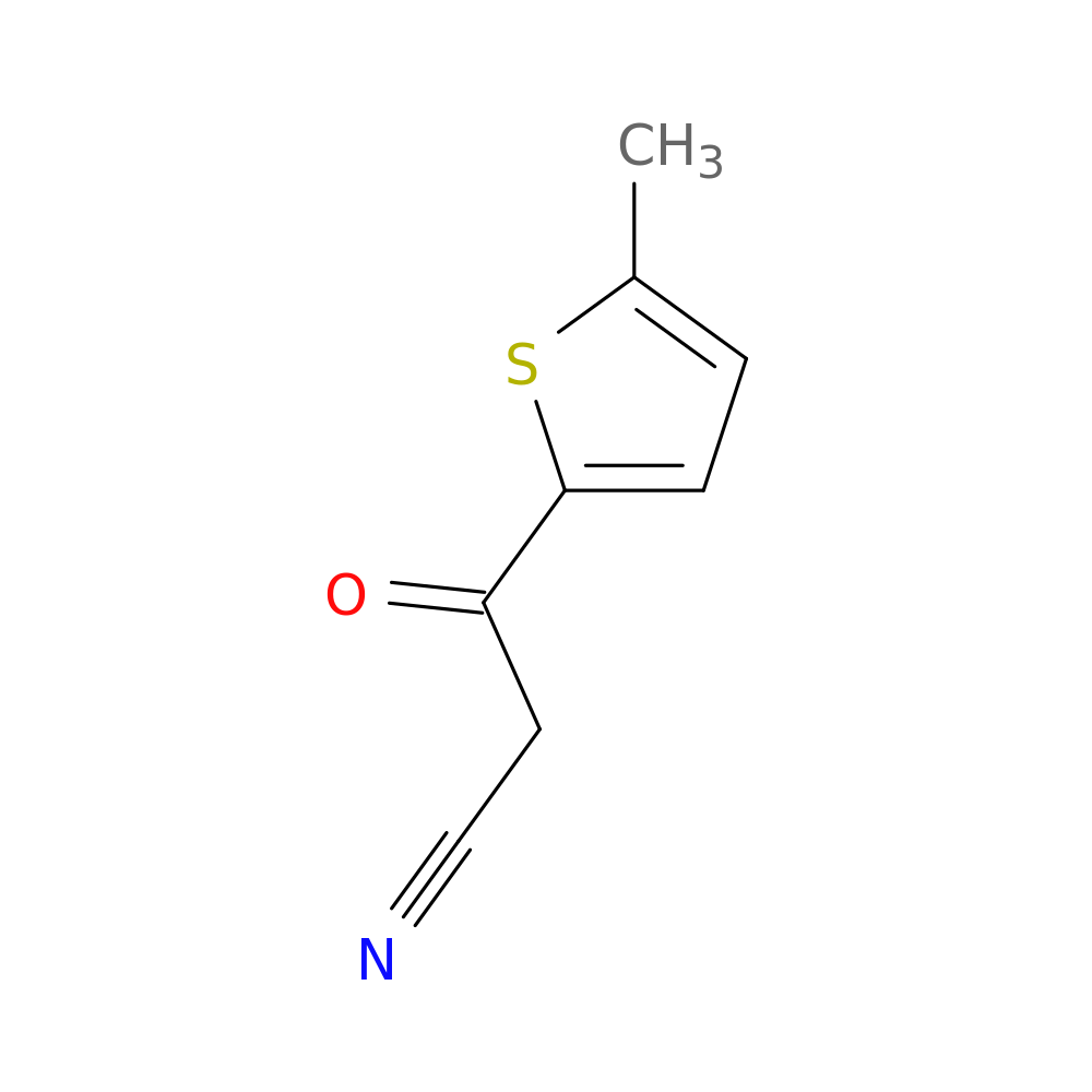 3-(5-methylthiophen-2-yl)-3-oxopropanenitrile