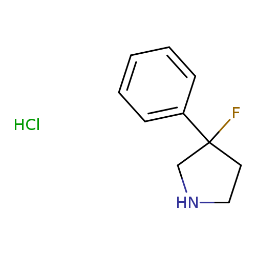 3-fluoro-3-phenylpyrrolidine hydrochloride