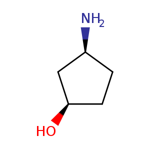 Cyclopentanol, 3-​amino-​, (1R,​3S)​-​rel-