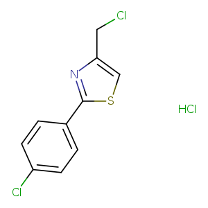 4-(Chloromethyl)-2-(4-chlorophenyl)-1,3-thiazole (hydrochloride)