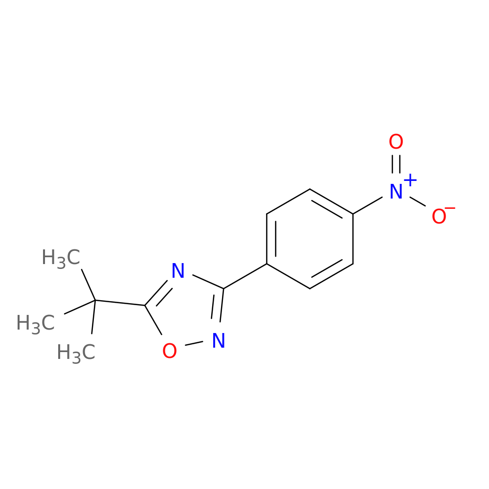 5-tert-Butyl-3-(4-nitrophenyl)-1,2,4-oxadiazole