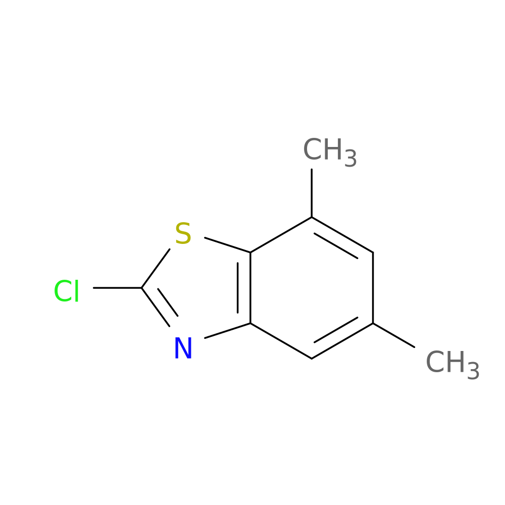 2-Chloro-5,7-dimethyl-1,3-benzothiazole