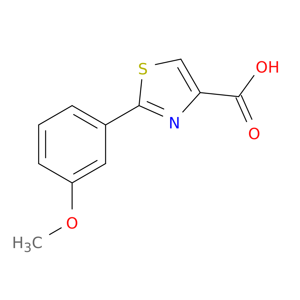 2-(3-methoxyphenyl)-1,3-thiazole-4-carboxylic acid