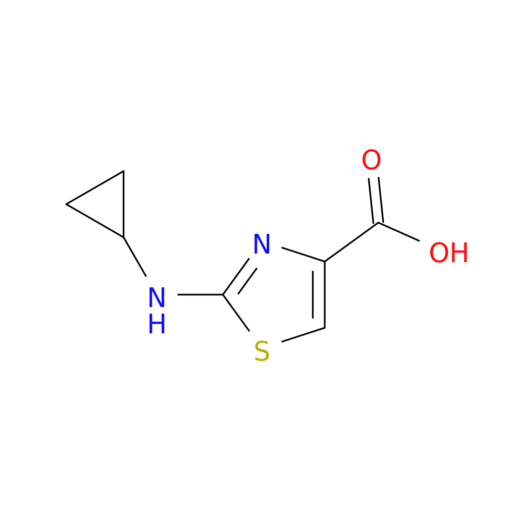 2-(Cyclopropylamino)-1,3-thiazole-4-carboxylic acid