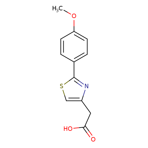 4-Thiazoleacetic acid, 2-(4-methoxyphenyl)-