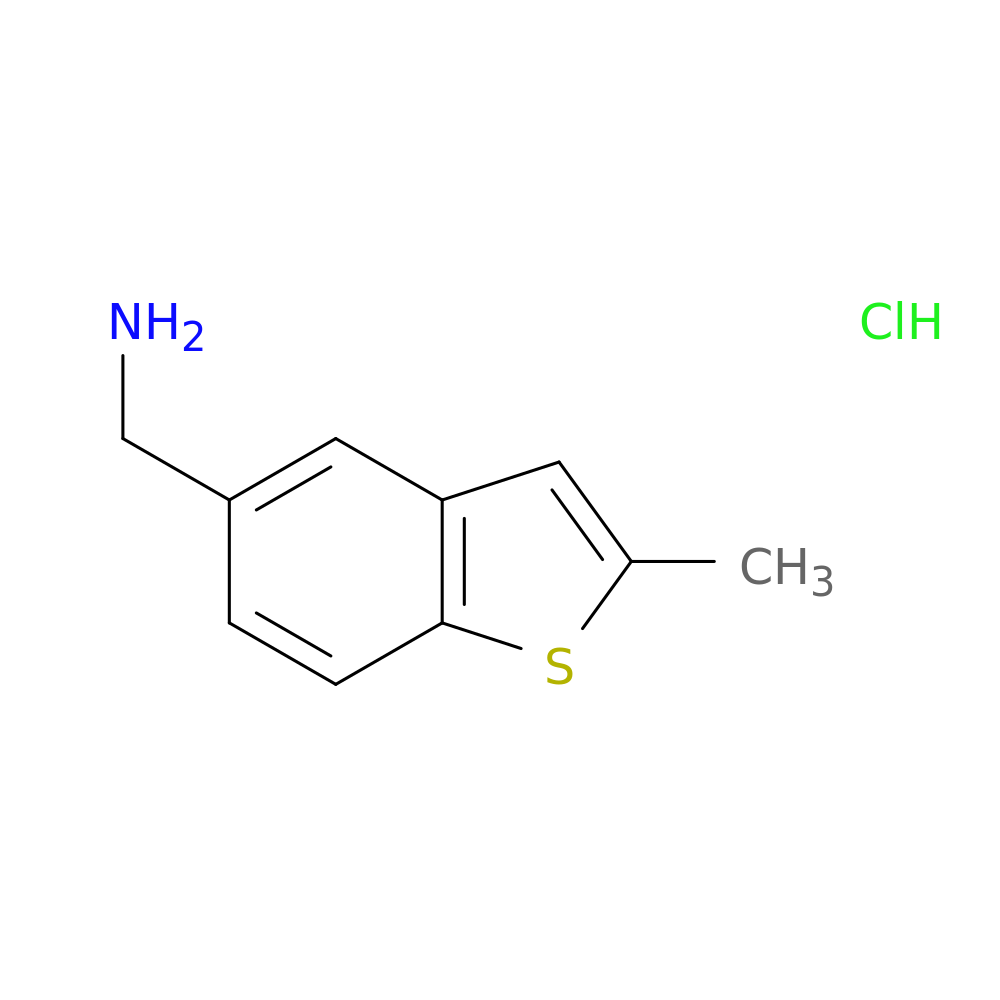 1-(2-methyl-1-benzothiophen-5-yl)methanamine hydrochloride