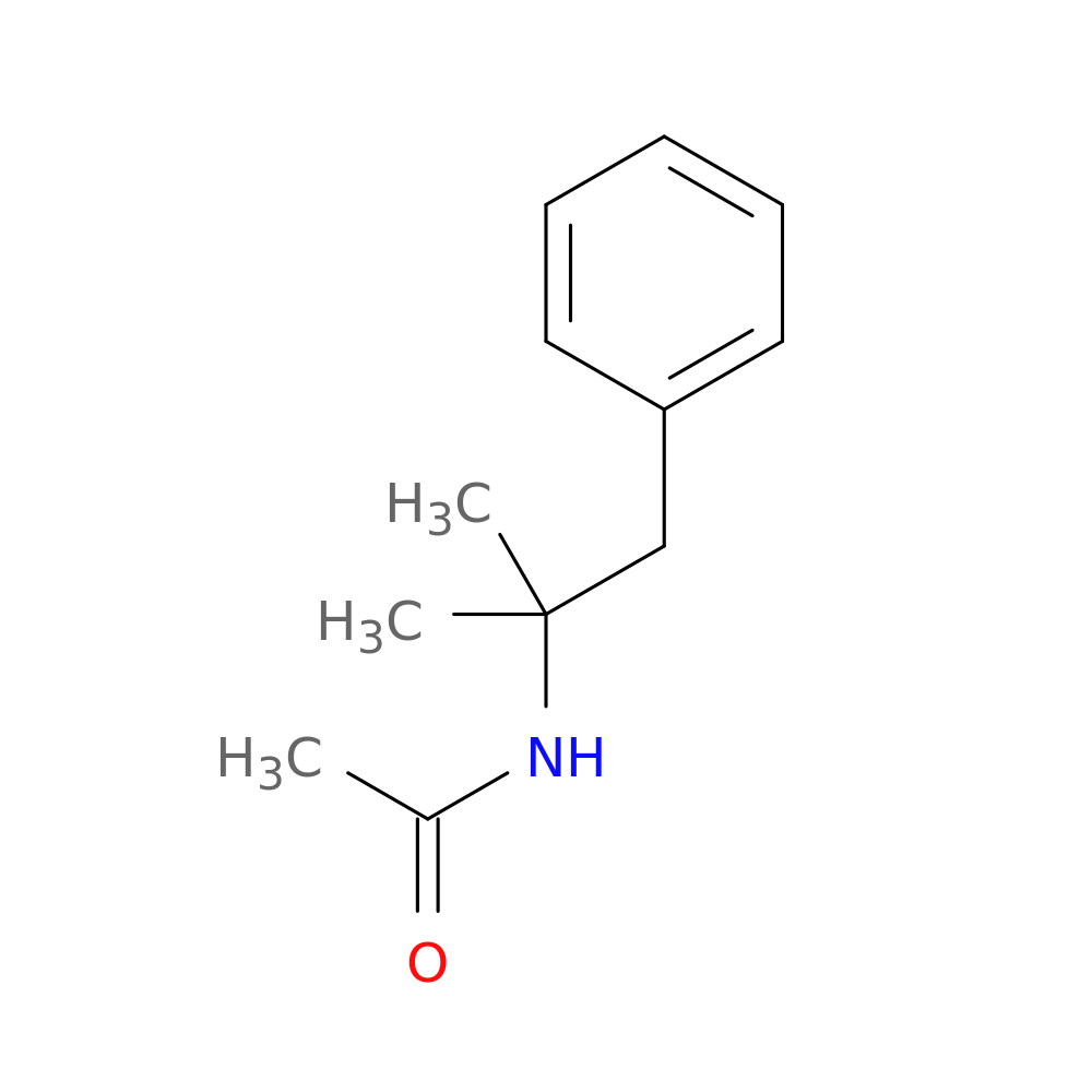 N-(1,1-Dimethyl-2-phenylethyl)acetamide