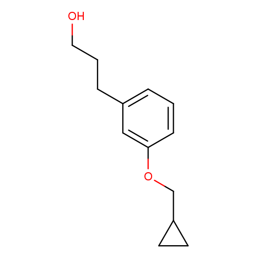 3-(3-(Cyclopropylmethoxy)phenyl)propan-1-ol