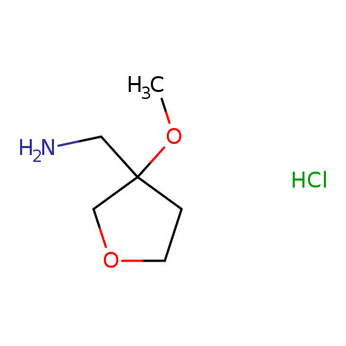 (3-methoxyoxolan-3-yl)methanamine hydrochloride