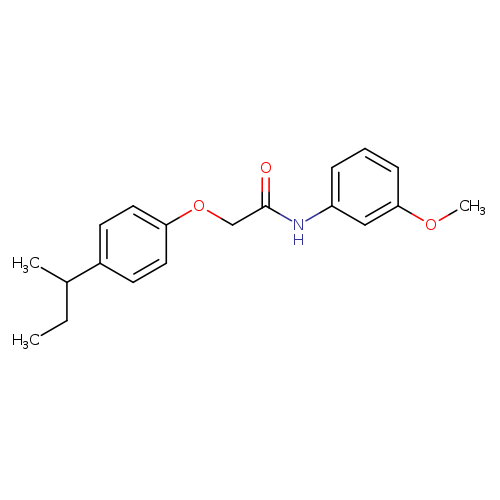 2-(4-sec-butylphenoxy)-N-(3-methoxyphenyl)acetamide