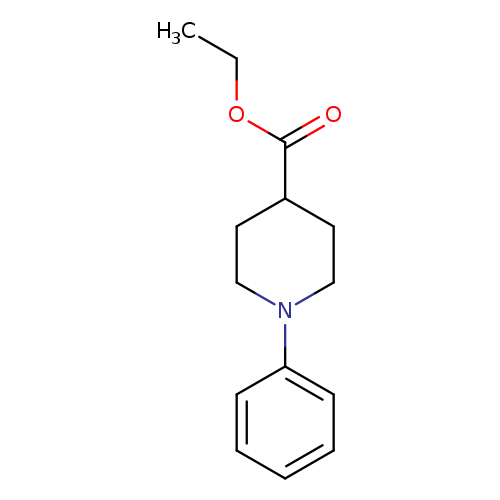 4-Piperidinecarboxylic acid, 1-phenyl-, ethyl ester
