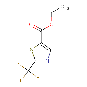 5-Thiazolecarboxylic acid, 2-(trifluoromethyl)-, ethyl ester